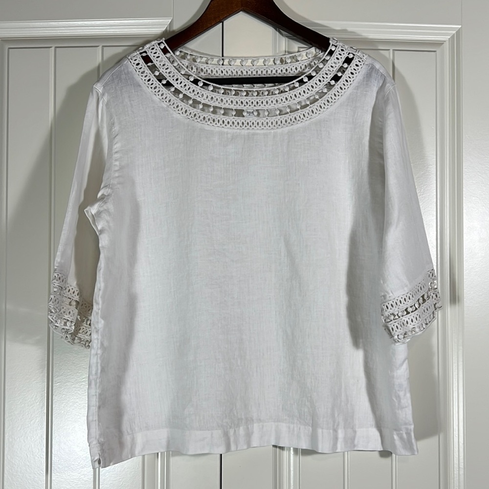 J Jill Linen Top - Women’s S